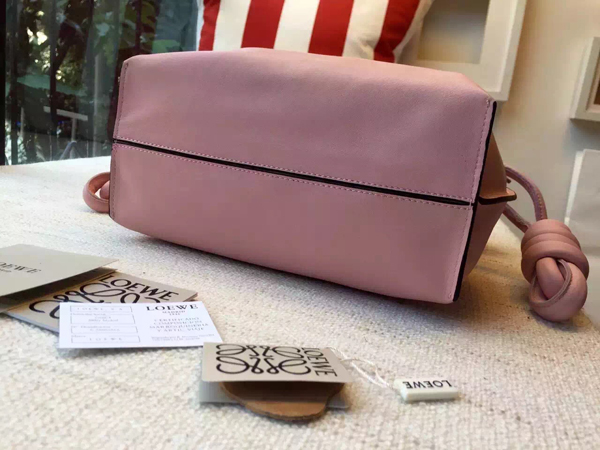 2016春夏【ロエベ】ロエベスーパーコピー フラメンコ Knot small bag アッシュ 334.87.K63